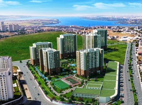 Apartment suitable for Turkish citizenship by investment in Başakşehir Istanbul